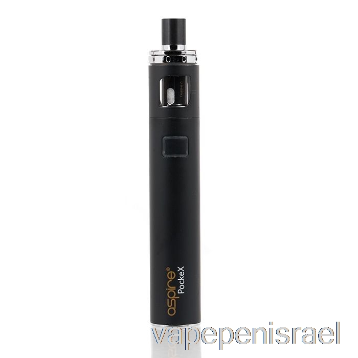 ערכת התחלה חד פעמית Vape Israel Aspire Pockex Aio שחור